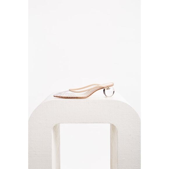 Cult Gaia Alia Mule Clear - 37.5 (7.5)